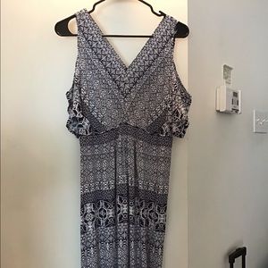 Cold Shoulder Maternity Dress